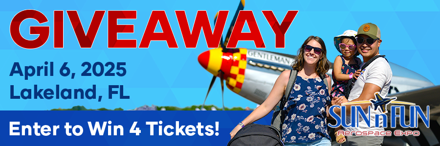 Sun N' Fun Aerospace Expo Giveaway